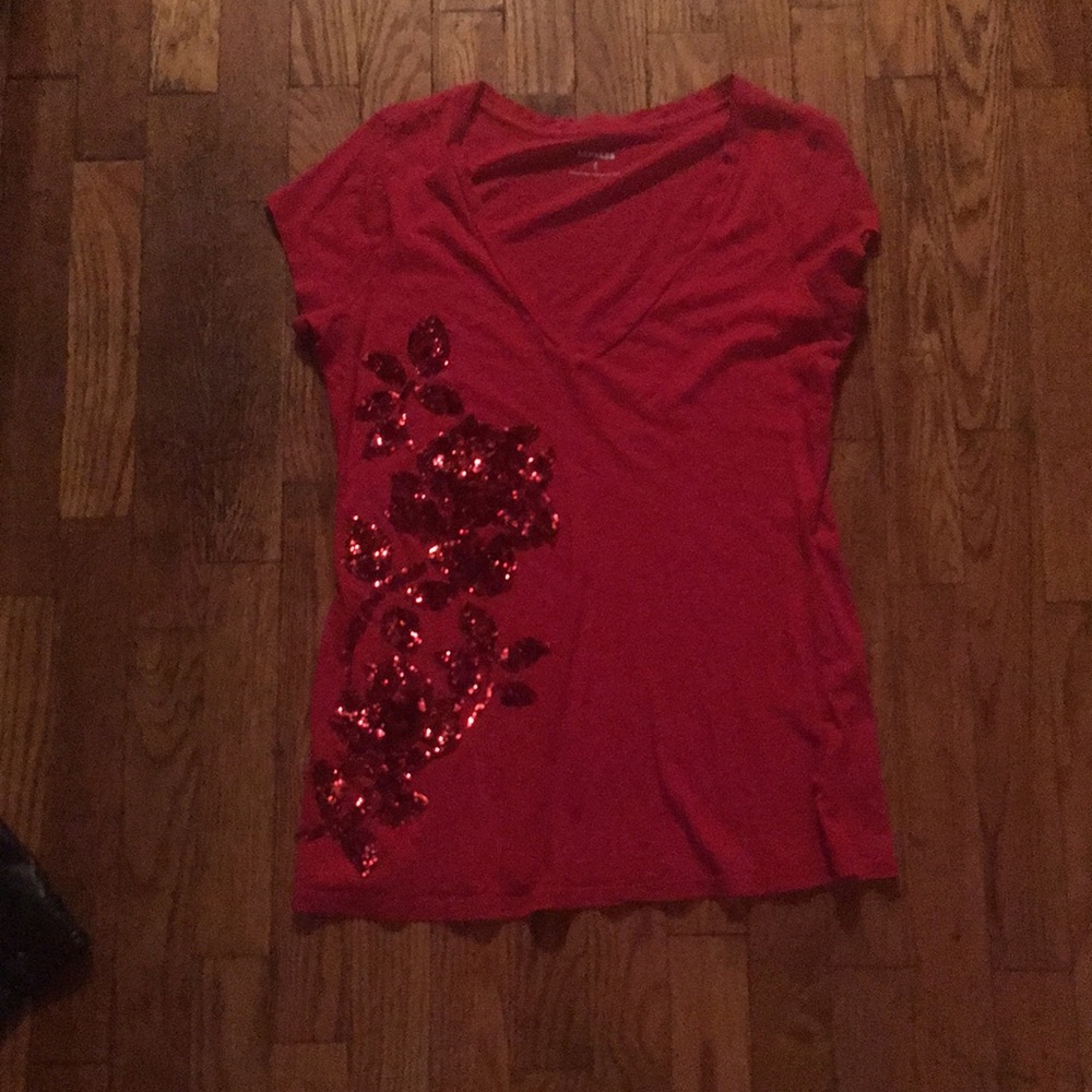 Red t-shirt Express